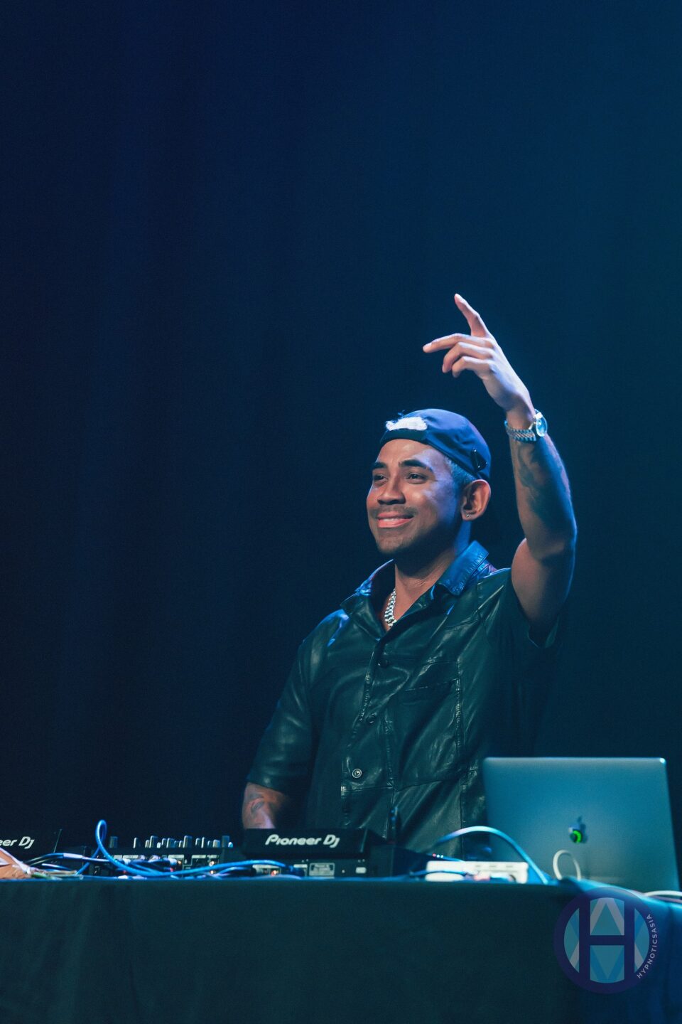 Cha Cha Malone  DJing at pH-1 Concert in LA