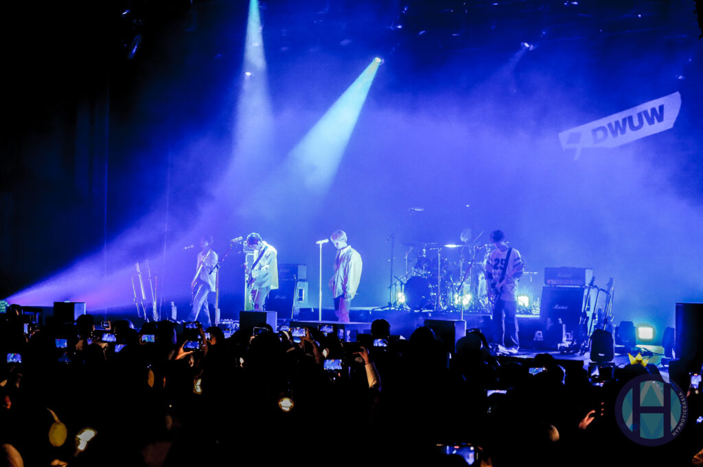 N.Flying in Pasadena performing on stage